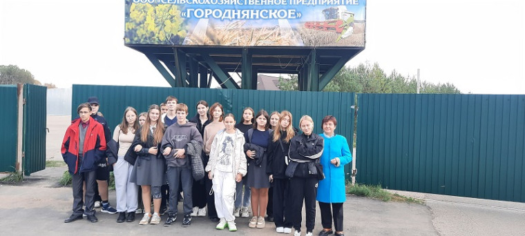Экскурсия в ООО СП « Городнянское».