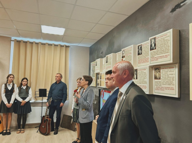 Открытие обновленного военно-краеведческого музея "Защитники Отечества".